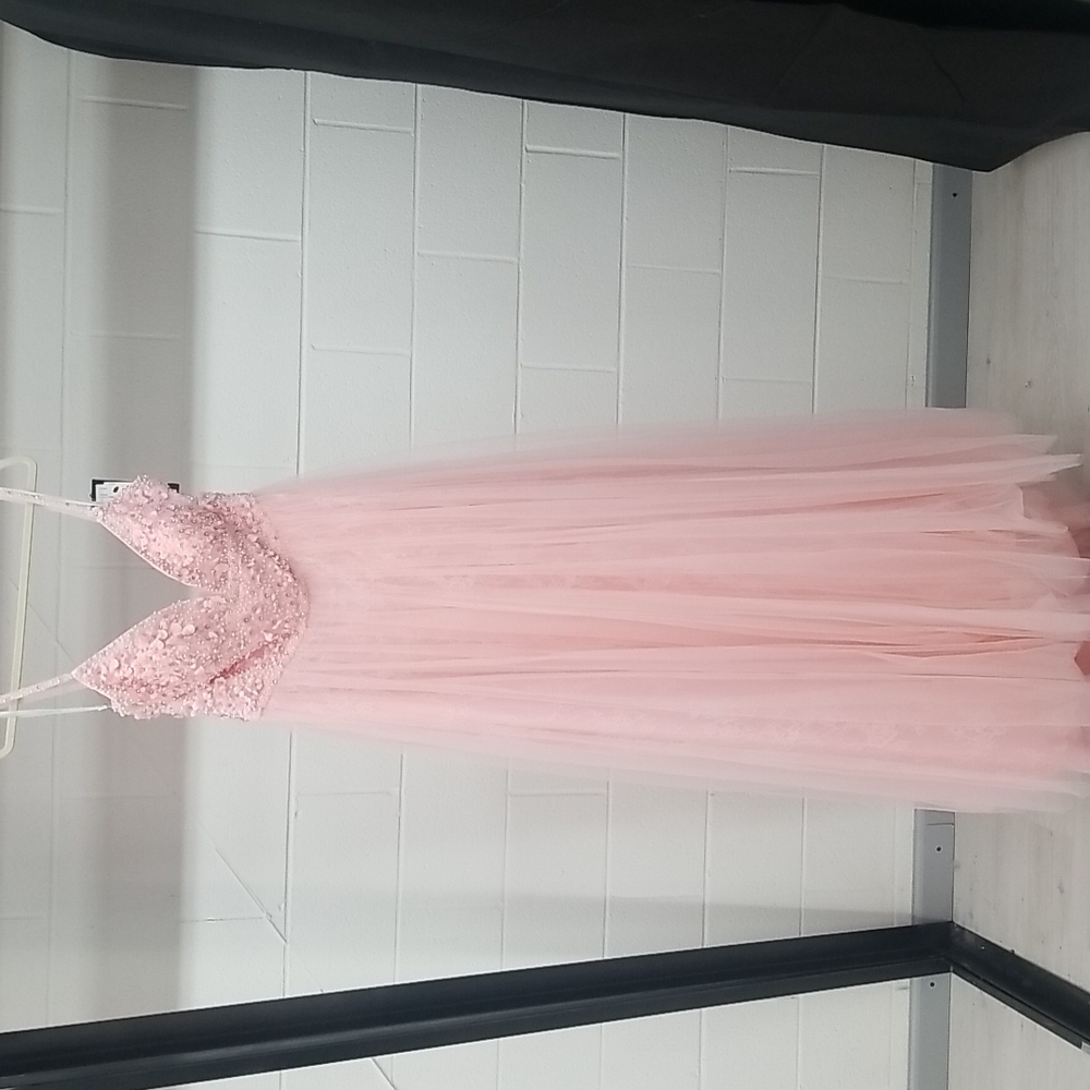 Sherri Hill Light Pink size 12 Gown